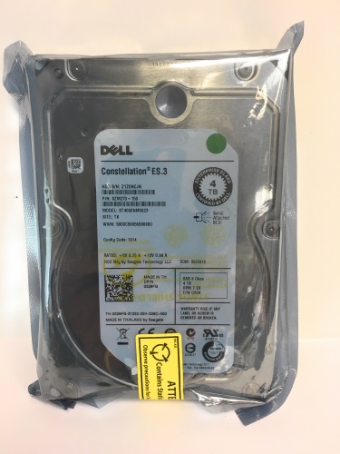Disque Dur Dell 4 To SAS 3.5" 7200 RPM - 529FG (0V9WWG) - Pour Serveur MD32xx/MD34xx/MD36xx